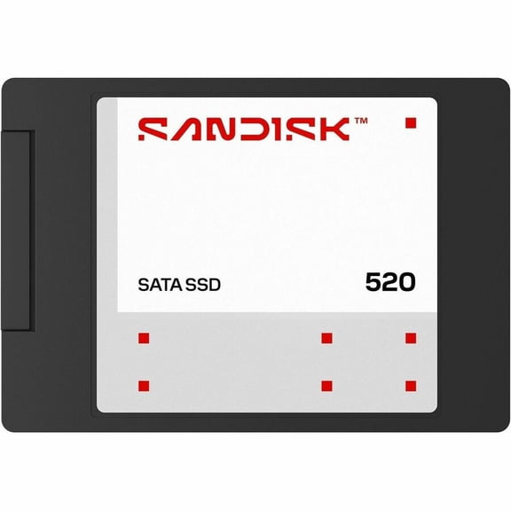 SanDisk 520 SDSS51400TAB-000G0 4 TB Solid State Drive - 2.5" Internal - SATA (SATA/600) - 1000 TB TBW - 5 Year Warranty