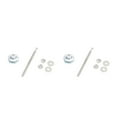 thumbnail image 2 of Wweixi Car Modification Sleek And Lightweight Hood Lock Various Styles Offered Electroplated silver DP17-25 2Set, 2 of 6