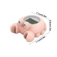 thumbnail image 3 of YiJuHui 2pcs Smart Water Temperature Gauge for Bath Time Safety, Accurate Digital Thermometer with LED Alerts, IPX7 Waterproof Sensor for Infant Tub, 3 of 6