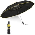 thumbnail image 1 of LoonWear Extra Large Golf Umbrella Automatic Open Folding Umbrella Windproof Compact Large Double Canopy Umbrella Travel Folding Umbrella Strong Oversized Rain Umbrellas for Home Family Use, 1 of 5