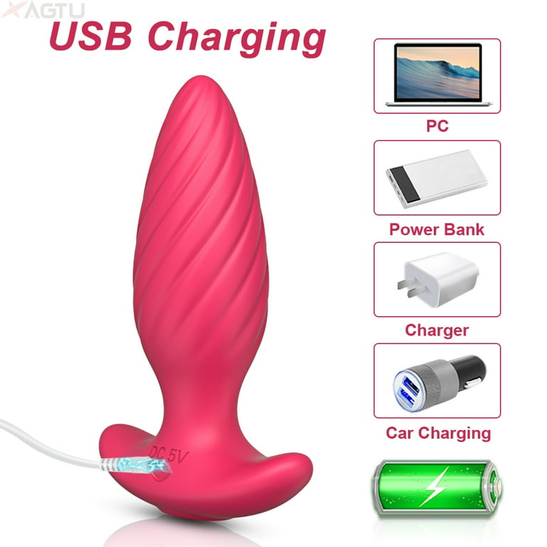 APP Control Anal Plug Vibrator Butt Plug for Men Gay Male Prostate Massager  Masturbator - Walmart.com