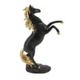 thumbnail image 4 of Estatua de Caballos de Pie, Riqueza moral Rica Rica Decoración de Escultura de Caballos auspiciosas Realistas Modernas para la Sala de Estar, 4 of 7