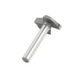 thumbnail image 2 of Uxcell Silver Tone 0.24"x0.87" 130 Degree CNC Engraving V Type Grooving Router Bit, 2 of 2