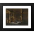 thumbnail image 2 of Anthonie de Lorme 18x15 Black Modern Framed Museum Art Print Titled - The Interior of a Classical Church, 2 of 5