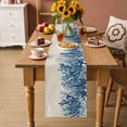 thumbnail image 2 of Summer Coastal Table Runner 72 Inches, Watercolor Ocean Coral Starfish Conch Beige Bed Runner Dresser Scarves Tabletop for Indoor Outdoor Parties/Ceremony/Banquet, 14" x 72", 2 of 9