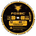 thumbnail image 1 of Hoja de sierra ingletadora combinada FOXBC de 30 cm y 60 dientes para cortar madera, 1 of 5