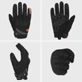 thumbnail image 2 of Guantes transpirables para pantalla táctil de motocicleta para hombre y mujer, protección para deportes al aire libre, Verano, 2 of 5