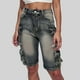 thumbnail image 1 of WILLBEST Pantalones Mujer Pantalones Vaqueros Capri Holgados Informales de Tiro Medio para Mujer, Cómodos Pantalones Vaqueros de Color Liso para Uso Diario En Verano y Otoño. Chica, 1 of 4