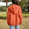 thumbnail image 7 of Girls Boys Oversized Hoodies Full Zip Hooded Sweatshirt Soft Fleece Lining Jacket Lightweight Warm Outerwear Fall Winter Coat, 7 of 7