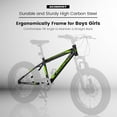 thumbnail image 6 of ​Ambifirner 20 Inch Mountain Bike Shimano 7-Speed Dual-Disc Brake Alloy Bicycle​​, 6 of 9