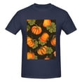 thumbnail image 4 of Bingfone Orange Pumpkin Men'S Loose Fit Short-Sleeve Pocket T-Shirt, 4 of 7