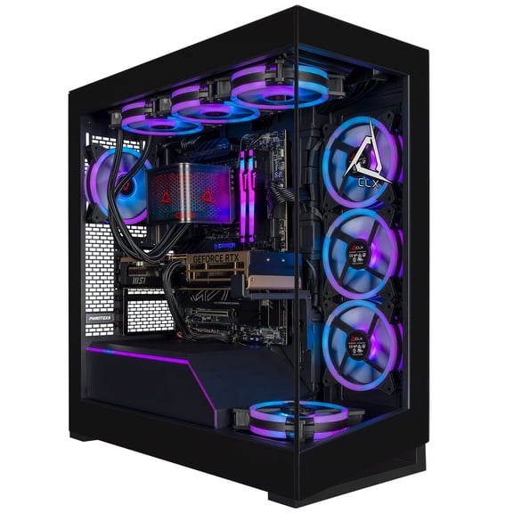 CLX Horus Gaming PC AMD Ryzen 9 9950X3D, 32GB DDR5, GeForce RTX 5080, 2TB SSD Windows 11 Home