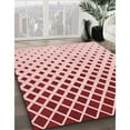 thumbnail image 2 of Ahgly Company Indoor Rectangle Patterned Grapefruit Red Area Rugs, 2' x 5', 2 of 6