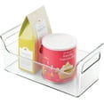 thumbnail image 3 of InterDesign Fridge Binz Refrigerator Bin - Carrying Handles - 1 Piece, 5.5" x 11.25" x 5", Clear, 3 of 10