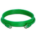 thumbnail image 2 of Cmple Cable Ethernet Cat6, paquete de 10, 3 m, 10 Gbps, verde, 2 of 7