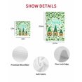 thumbnail image 7 of Happy St. Patrick's Day Kitchen Dish Towels for Drying Dishes Set of 3, Green Gnomes Lucky Leaves Clovers Waffle Weave Microfiber Hand Tea Bathroom Towels Quick Dry & Absorbent Towel 15.7x23.6, 7 of 7