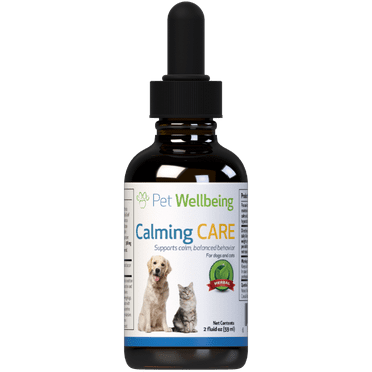 Pet Wellbeing Natural Support for Cat Anxiety and Stress - Calming Care 2oz (59ml)