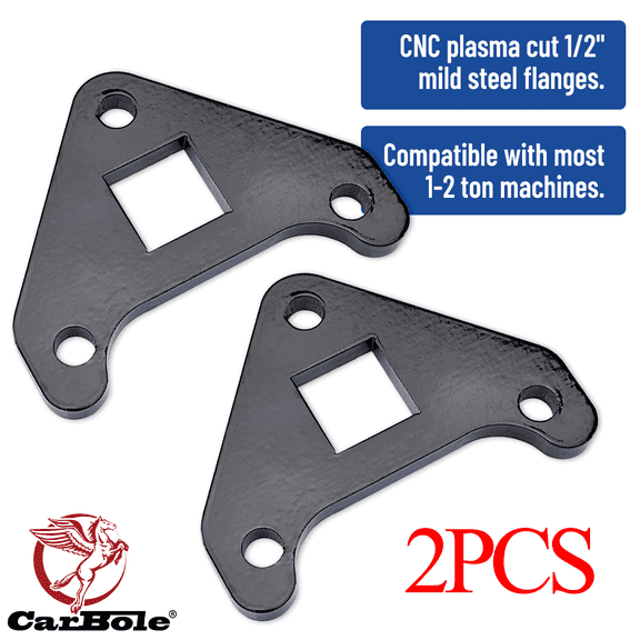 2Pcs Flange brackets For China Mini Excavator Drive Motor Reinforcement Brackets