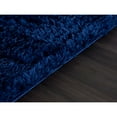 thumbnail image 4 of LBaiet 4' x 6' Navy Blue Solid Rectangular Shag Area Throw Rug, 4 of 4