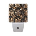 thumbnail image 6 of Yayeee LED Plug in Night Light for The Home with Auto Dusk to Dawn Light Sensors, 2 Pack, Metallic Flower, 6 of 6