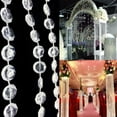 thumbnail image 5 of 33Ft Garland Diamond Strand Acrylic Crystal Bead Curtain Wedding Party Decor Diy, 5 of 9