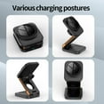 thumbnail image 5 of Foldable 3 in 1 Charging Station for iPhone, Magnetic Fast Phone Charger for Travel, Wireless Charger Pad for iPhone 15/14/13/12/Pro/Max/Mini,AirPods Wireless/Pro,iWatch Ultra/SE/9/8/7/6/5/4/3/2, 5 of 12