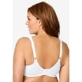 thumbnail image 2 of Comfort Choice Women's Plus Size  Full Coverage Lace Overlay Bra, 2 of 3