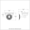 thumbnail image 3 of Monte Carlo Collection Wall Mounted Soap Dish - Matte Gray, 3 of 3