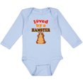 thumbnail image 3 of Inktastic Hamster Cute Pet Gift Boys or Girls Long Sleeve Baby Bodysuit, 3 of 5