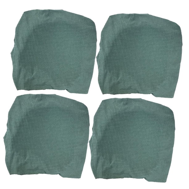 4pcs Cubierta De Asiento De Silla De Comedor Impermeable, Súper Stretch Spandex Wedding Party Silla De Slipcover, 15,7-20 Pulgadas Silla Verde BLESIY Funda elástica para silla de comedor