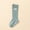 Green, variant on VONCOS Non-Slip Kids & Kids Socks - Knee High Grip Socks with Cute Cat Design, Cotton Beige, Unisex 0-36 Months,Size S