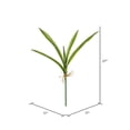 thumbnail image 3 of Vickerman FA173001 Real Touch Yucca Leaves X5-Green Greenery Stem, 3 of 3