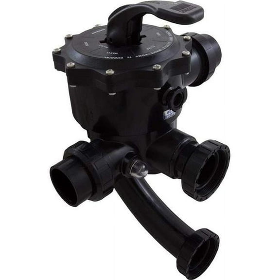 Waterco 2290590 2 in. Multiport Valve & Piping Kit with 2 in. Filter Connections & Sweep Elbow for Side Mounted Sand Filters