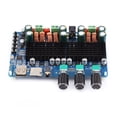 thumbnail image 4 of Placa amplificadora digital de 2.1 canales con Bluetooth, entrada USB TF, 50 W + 50 W, salida estéreo de subwoofer de 100 W, 4 of 9