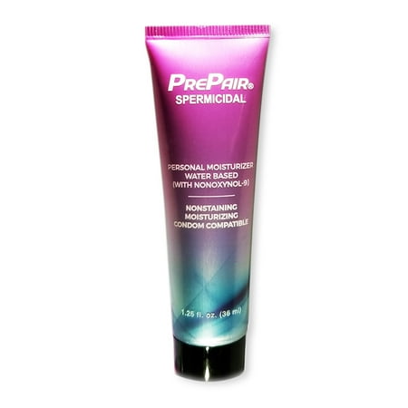 ForPlay PrePair Spermicidal Personal Moisturizer Water Based Lubricant - 1.2 (Best Spermicidal Lube Brand)