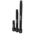 thumbnail image 1 of Juego de barras de extensión para destornillador de impacto, accionamiento de 1/2" LEXIVON Metal, 1 of 2