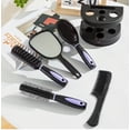 thumbnail image 4 of 5pcs Unisex Professional Hair Styling Set - Scalp Massage Brush, Detangling Brushes, Airbag Comb & Makeup Mirror for All Hair Types, 4 of 8