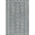 thumbnail image 2 of nuLOOM Sierra Moroccan Diamond Outdoor Area Rug, 7' 6" x 10' 9", Gray, 2 of 2