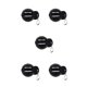 thumbnail image 1 of Plantilla de marcador de golf Greeniant Forro de bola portátil Herramienta de alineación Cajón de línea Diapositivas de golf 5Conjunto Perlas/Negro, 1 of 6
