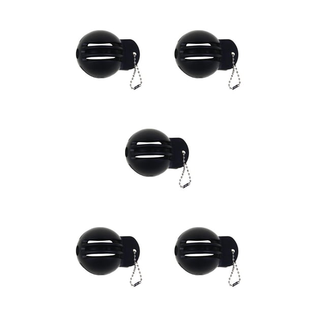 Plantilla de marcador de golf Greeniant Forro de bola portátil Herramienta de alineación Cajón de línea Diapositivas de golf 5Conjunto Perlas/Negro