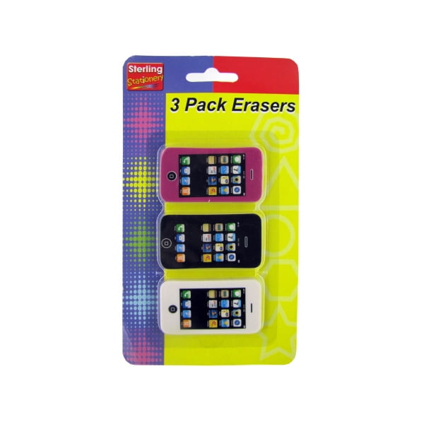 Phone Shaped Eraser Set (Available in a pack of 24)