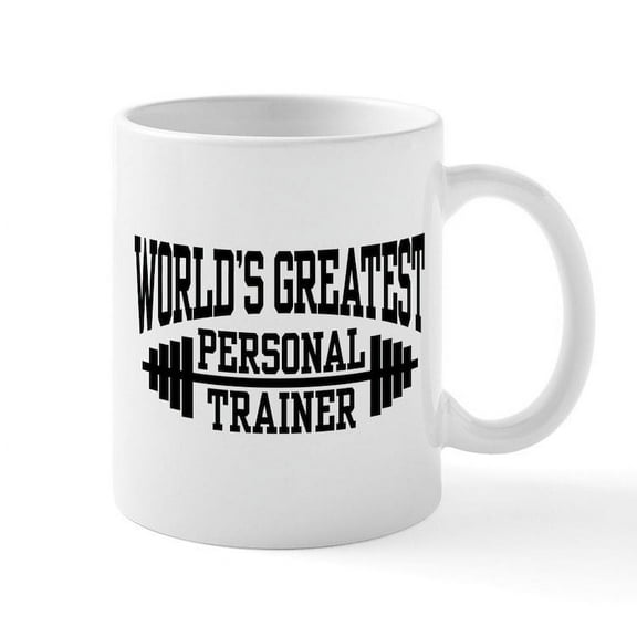 CafePress - Personal Trainer Mug - 11 oz Ceramic Mug - Novelty Coffee Tea Cup