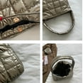 thumbnail image 6 of Kukuzhu Quilted Shoulder Bag for Women Padding Down Cotton Hobo Bag Shiny Watrproof Handbag, 6 of 6