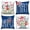 Color-3, variant on 4th of July Patriotic Pillow Cover 16x16 Inch,Set of 4 Garden Flowers Spring Cushion Cases for Couch Sofa Bed Home Decor