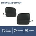 thumbnail image 6 of Front Bumper Tow Hook Eye Cover Cap Left+Right Fit For 20-23 Toyota Highlander, 6 of 10
