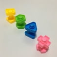 thumbnail image 4 of WORGEOUS 4 Uds. Juguete de plástico para masticar pájaros, jaula grande y mediana para loros, juguetes para morder con forma de tornillo, juguetes de entrenamiento IQ para pájaros y loros, 4 of 8