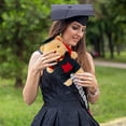thumbnail image 2 of Iumwxz Graduation Bear Plush Toy 30cm Stuffed Animal with Cap and Gown for Bachelor Doctoral Degree Graduate Gift Classmates Friends Soft Cuddly Keepsake School Memory Souvenir, 2 of 5