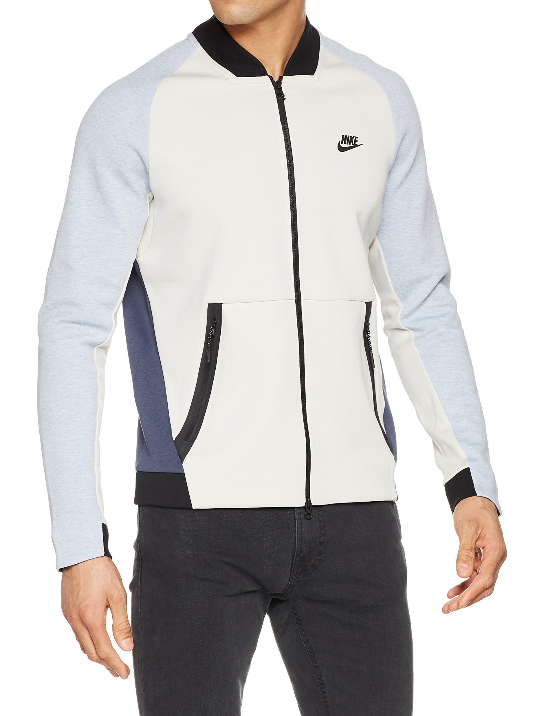 Nike - nike tech fleece varsity jacket 