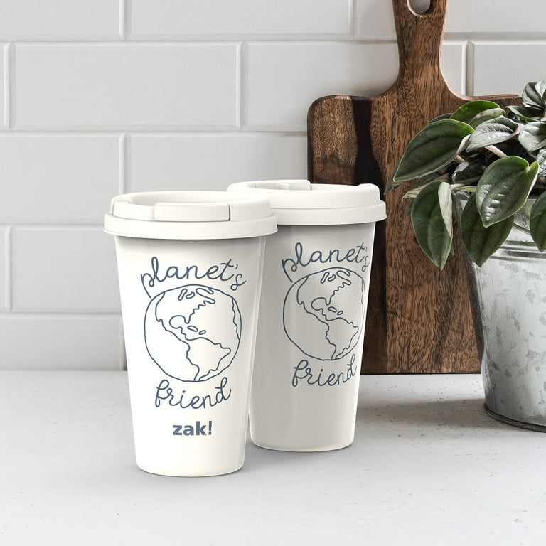 16oz Plastic 3pk Reusable Coffee Cup Assorted Designs - Room Essentials™