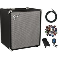 Fender Rumble 100 Bass Combo Amplifier w/ Fender Amperstand Guitar Cradle